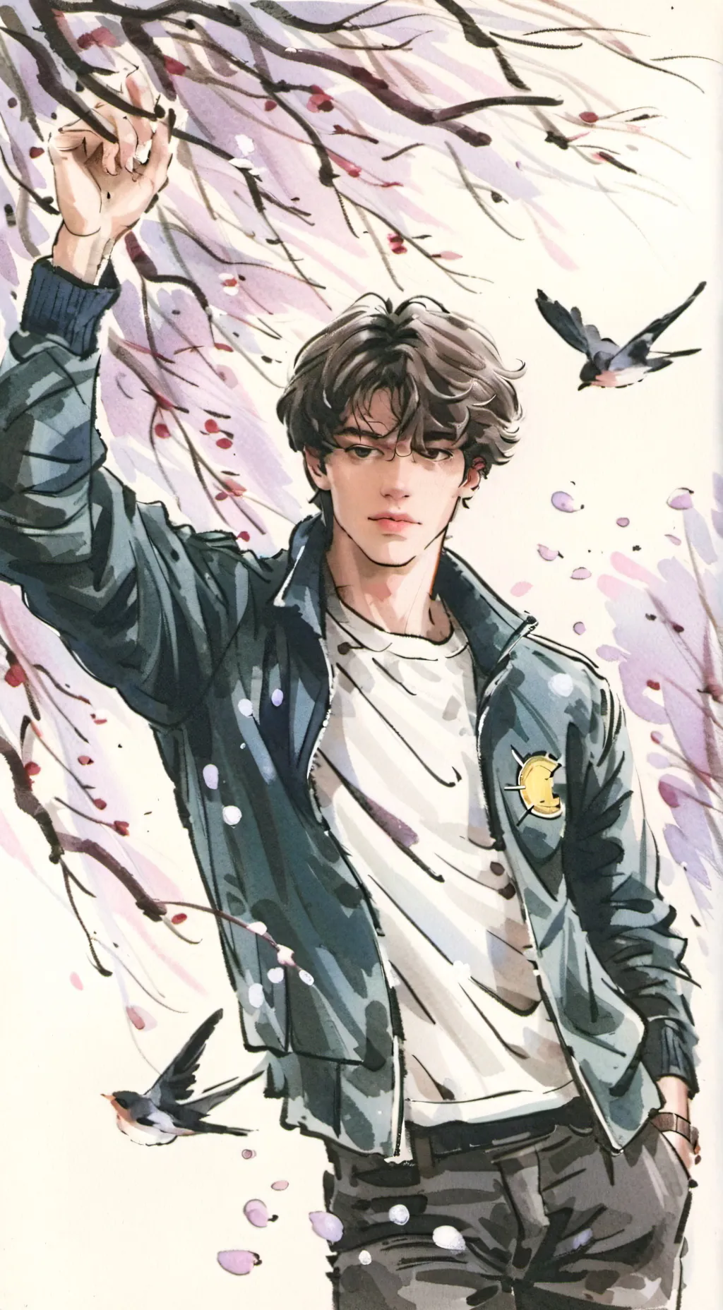 ai character: alex background