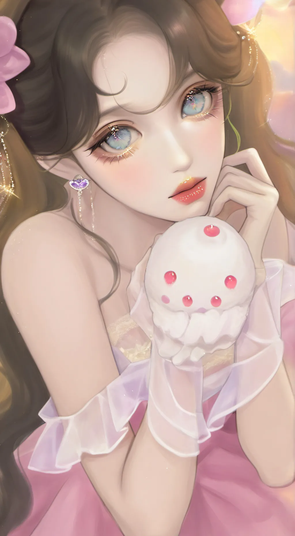 ai character: Lyli🌸 background