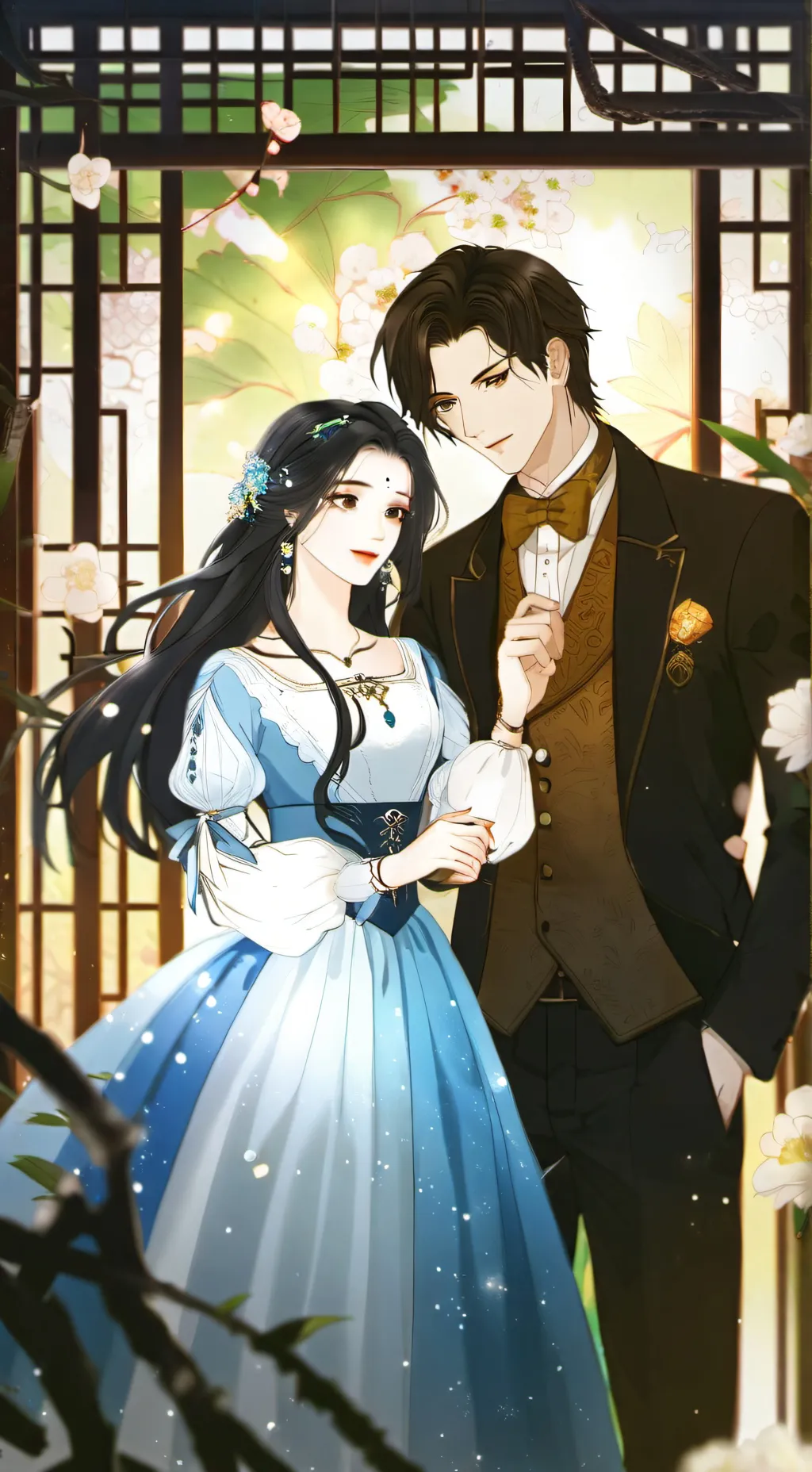 ai character: SQ 🐙 background