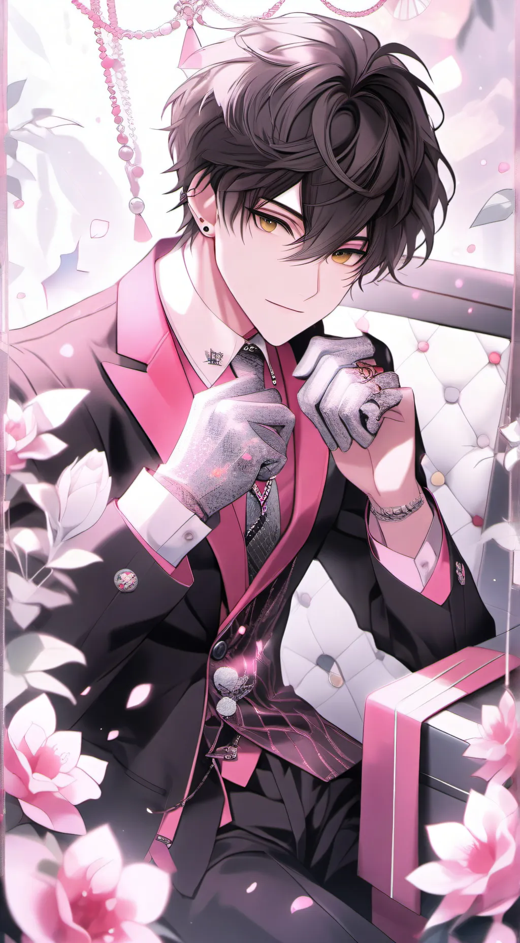 ai character: Your husband  background