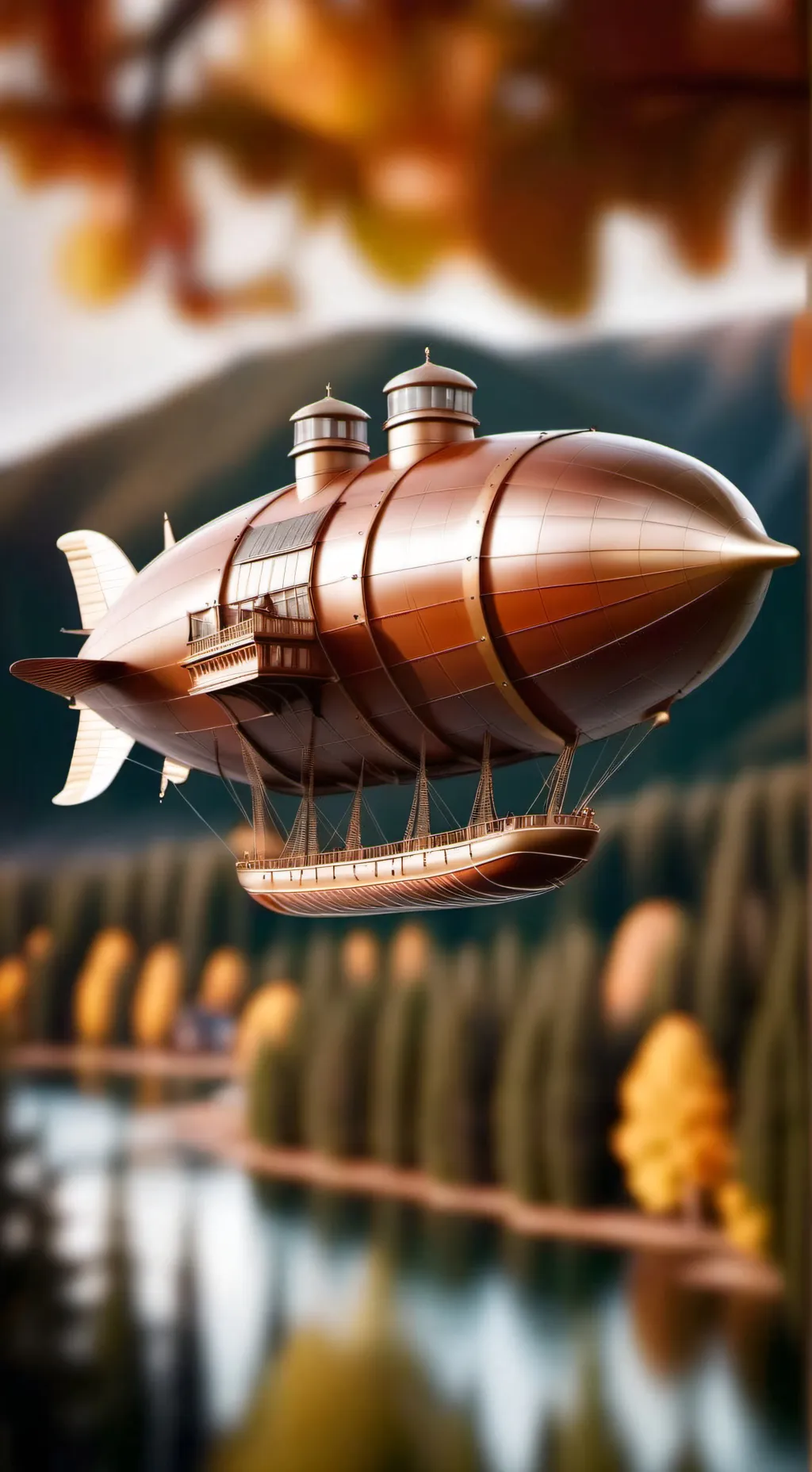 ai character: Airships!  background