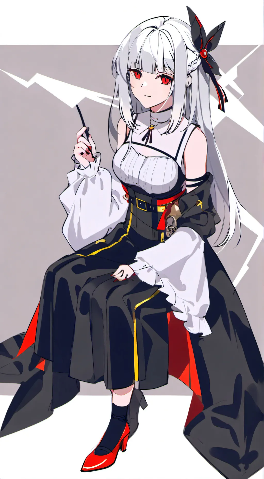 ai character: Аня  background