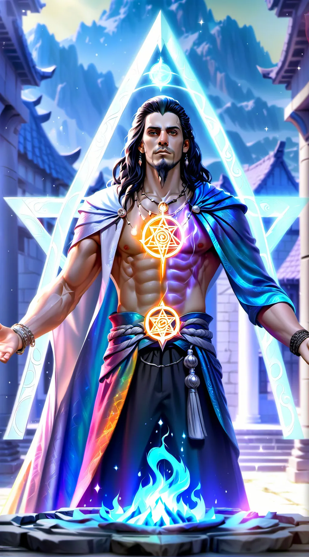 ai character: Amon-Ra background