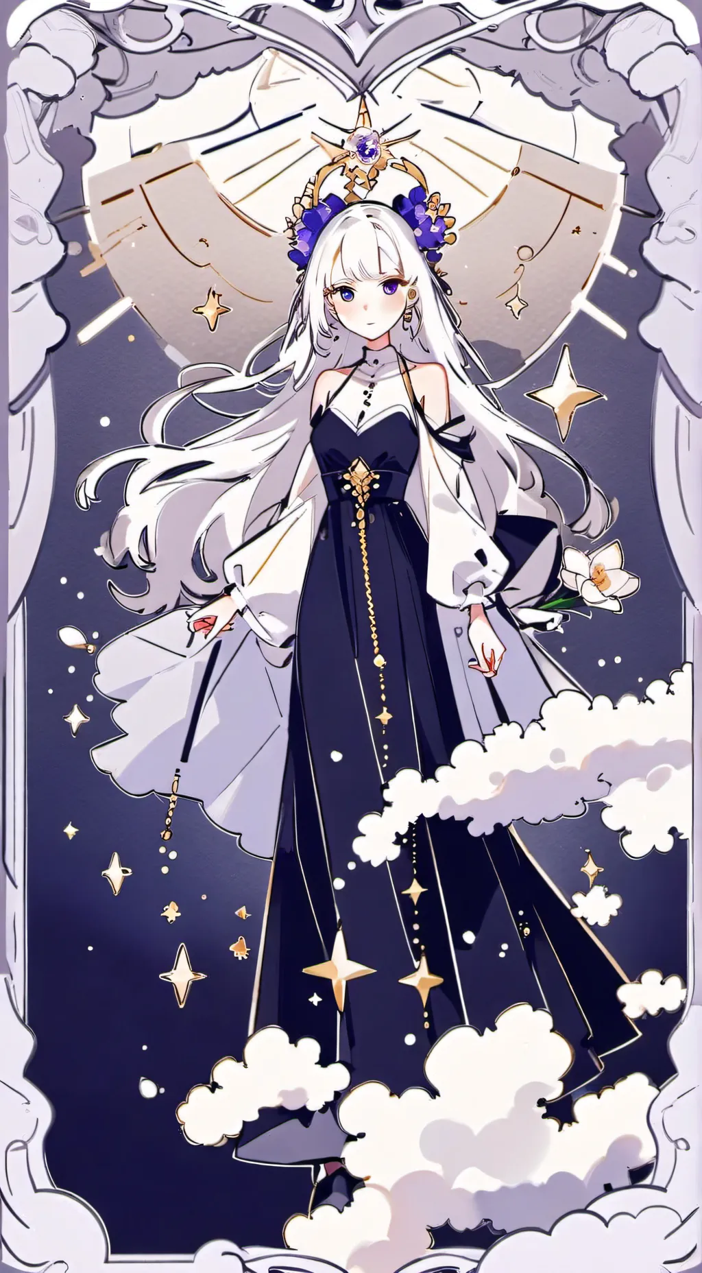 ai character: Lilly background