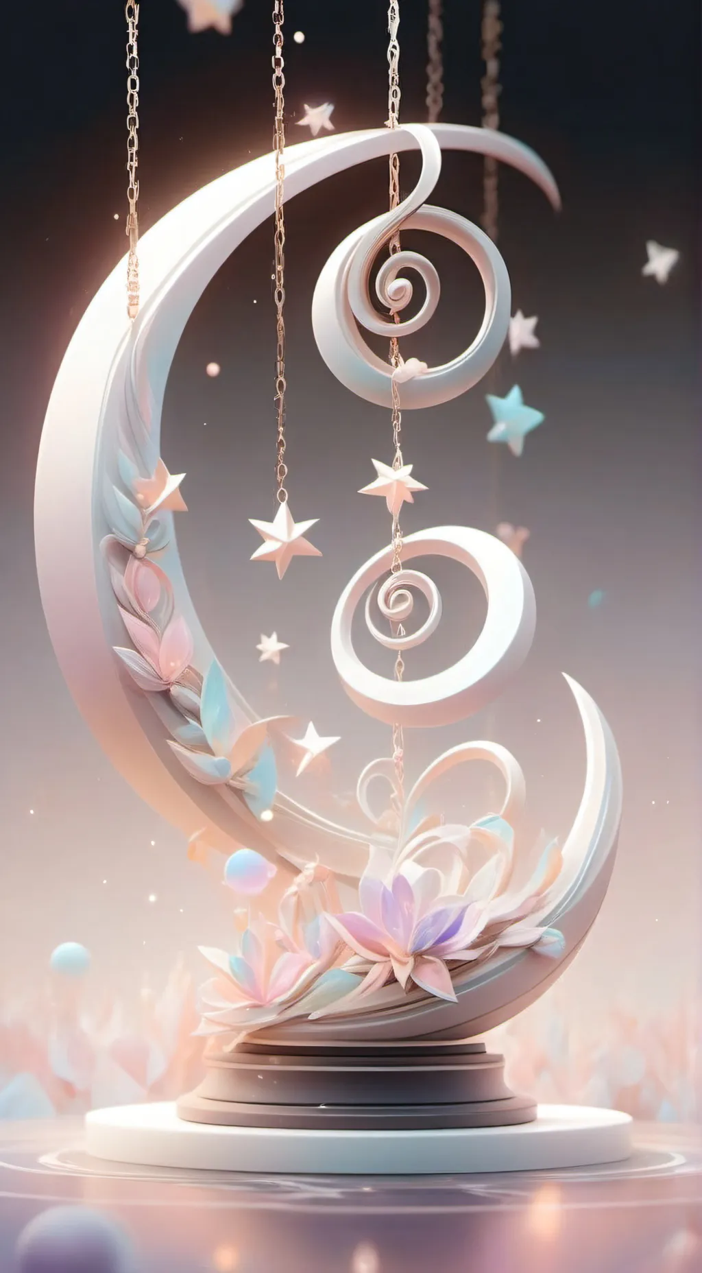 ai character: Lunaria background