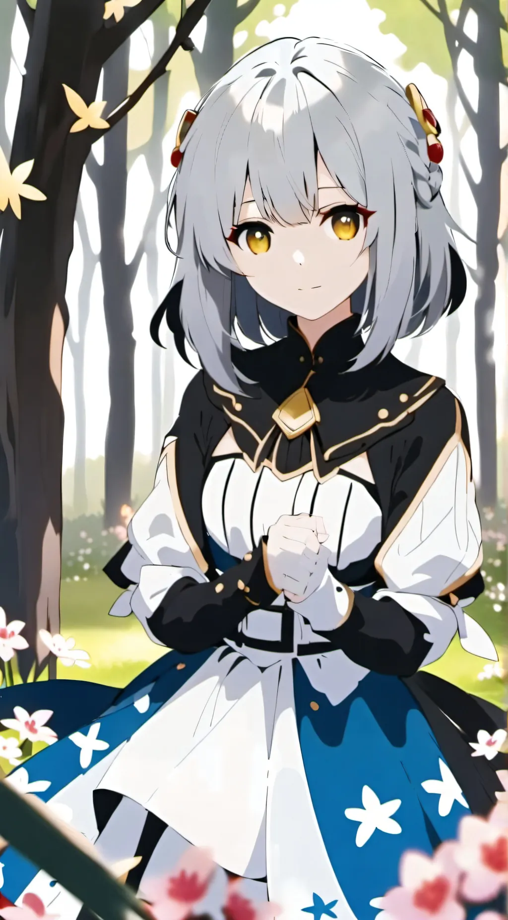 ai character: Mari  background