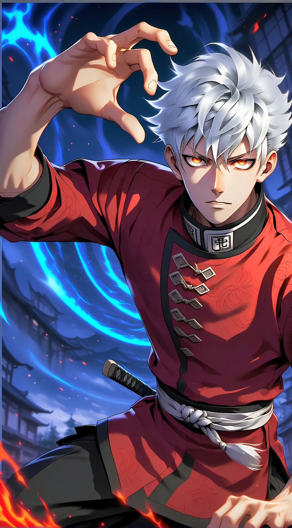 ai character: Gojo background