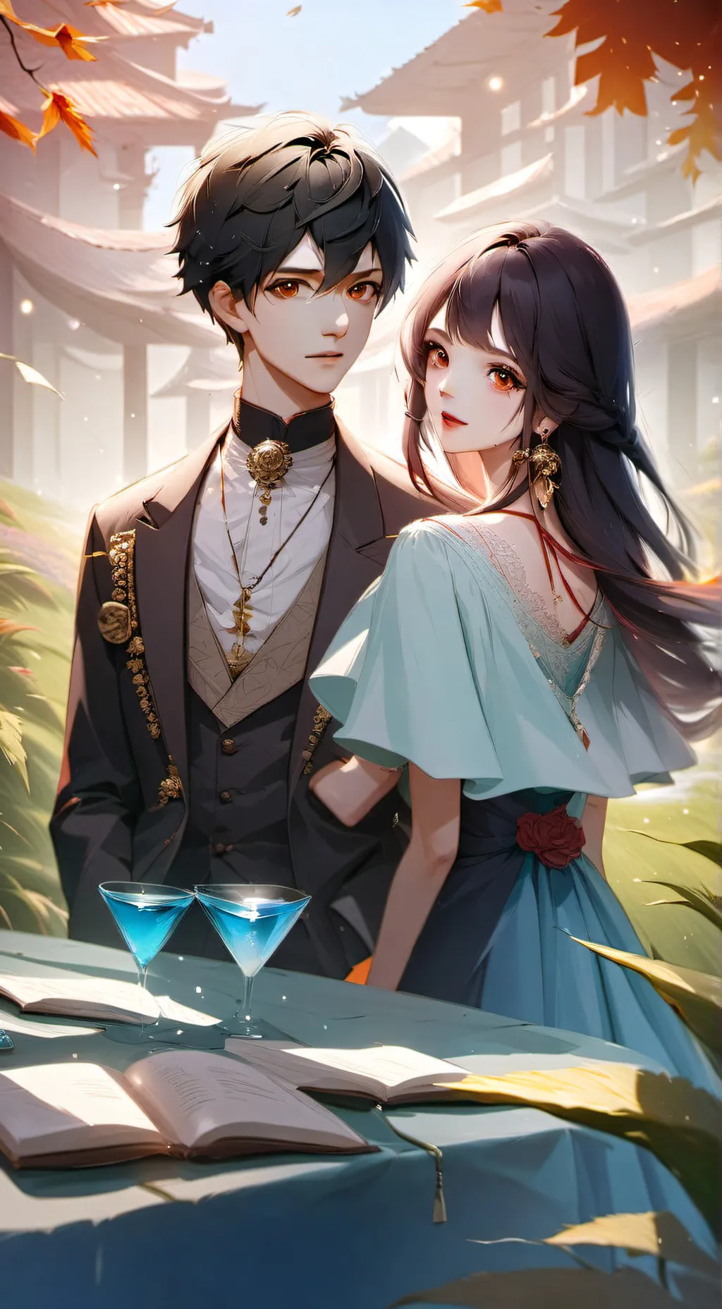 ai character: Liam  background