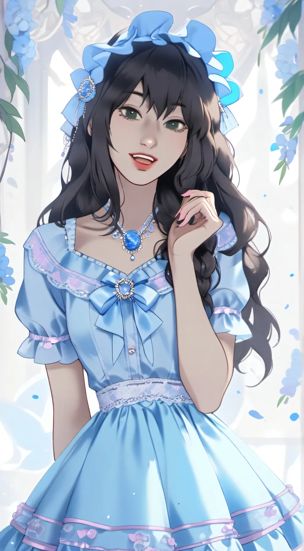 ai character: Kayla background