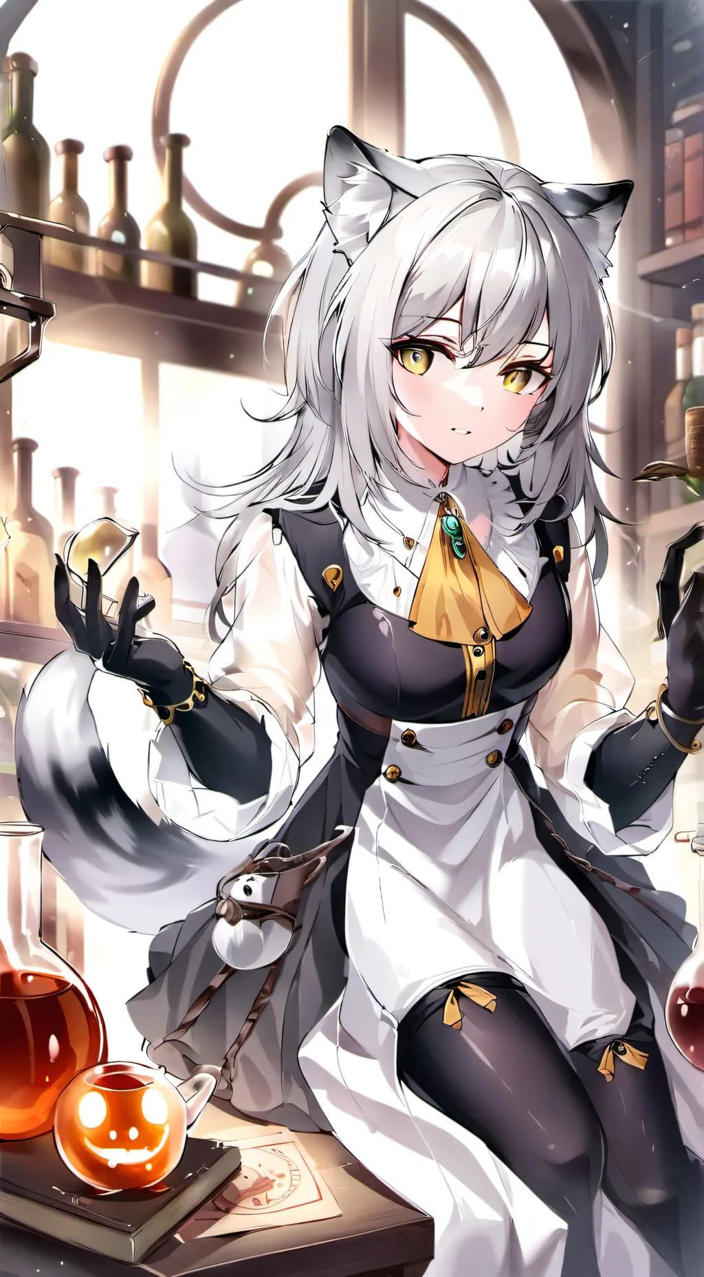 ai character: Зара background