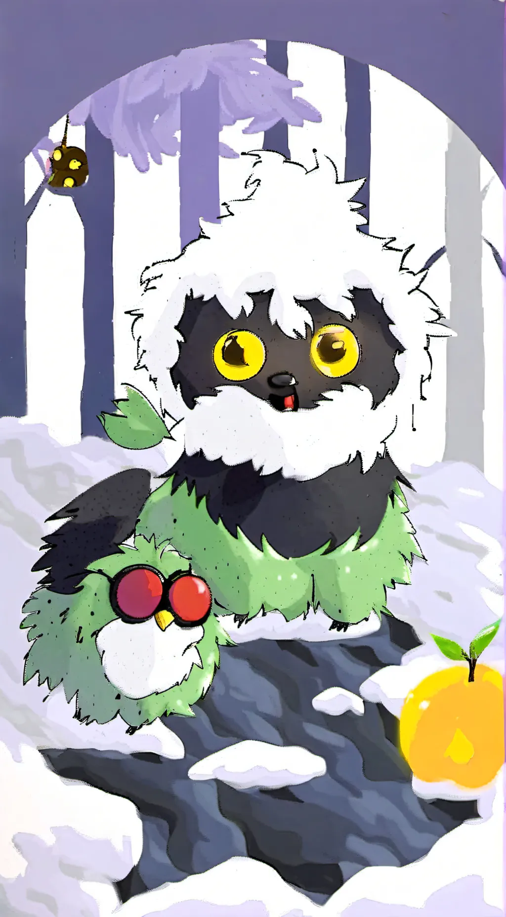 ai character: Spider dandy background