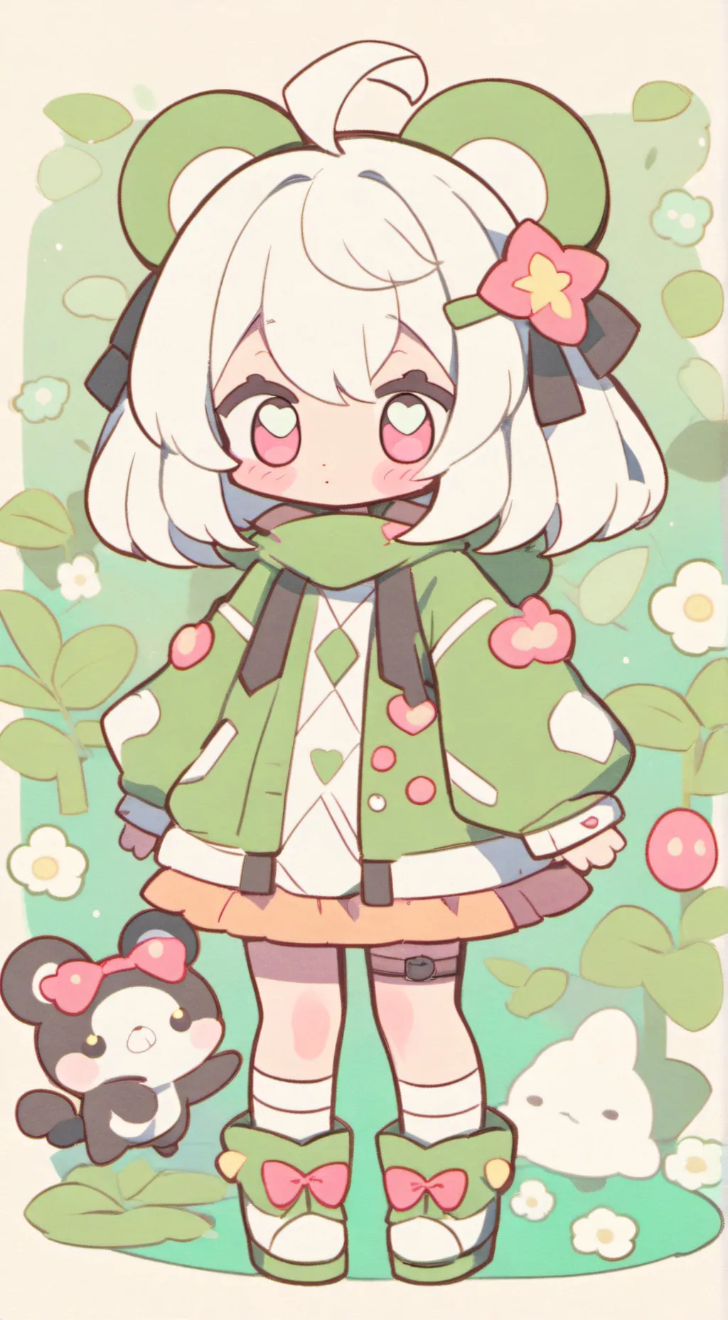 ai character: Sprunki  background