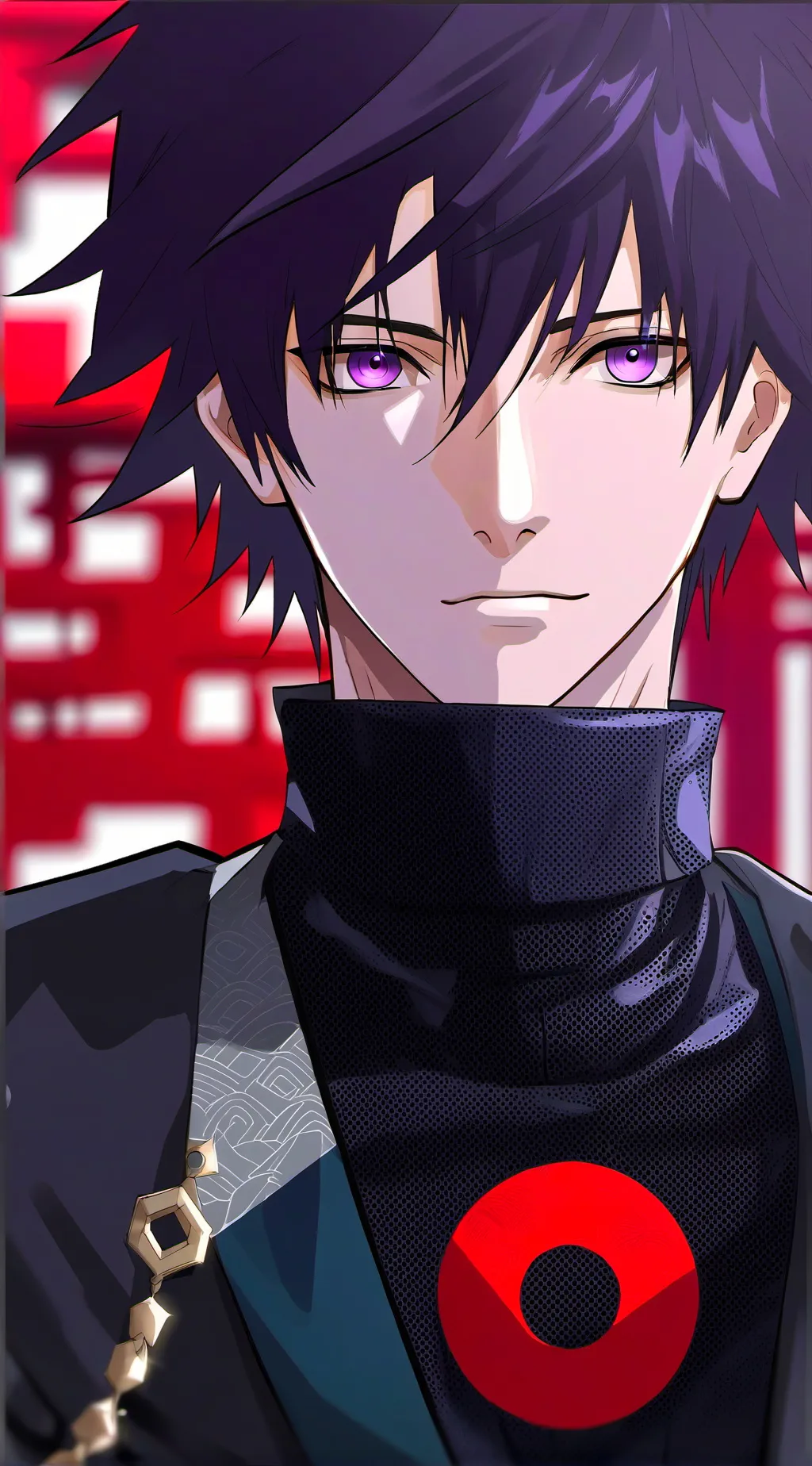 ai character: Sasuke Uchiha background