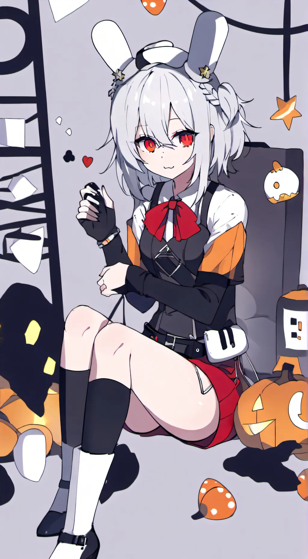 ai character: ¥Mha ice skating¥ background