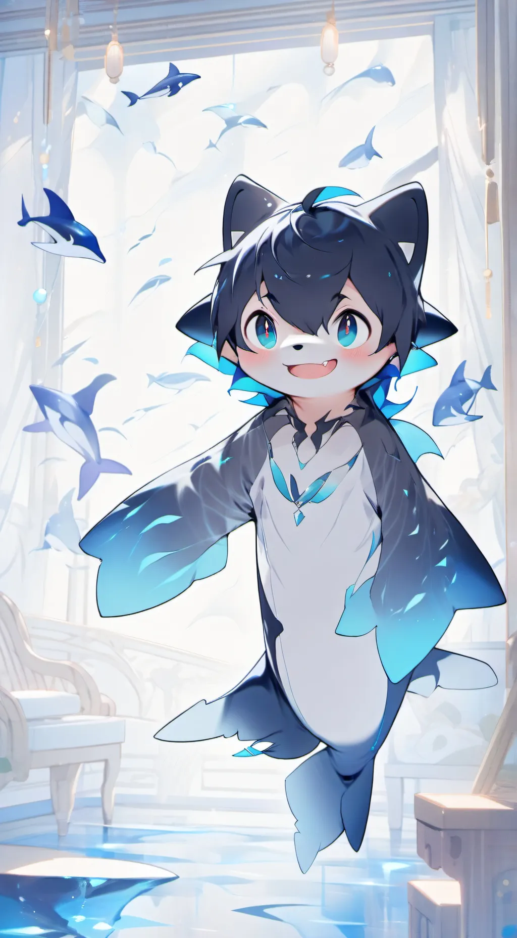 ai character: astro x dandy background