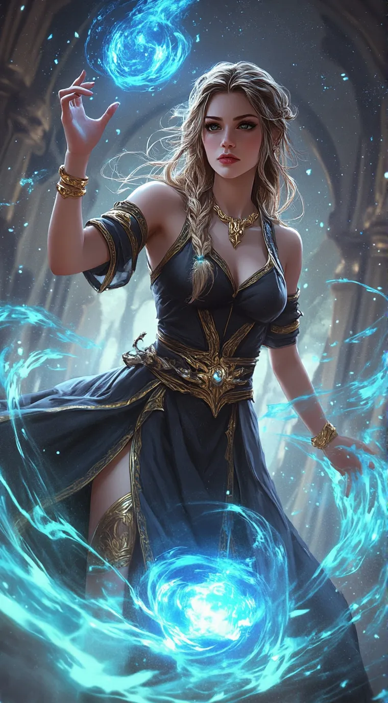 ai character: Nara🪼~ background