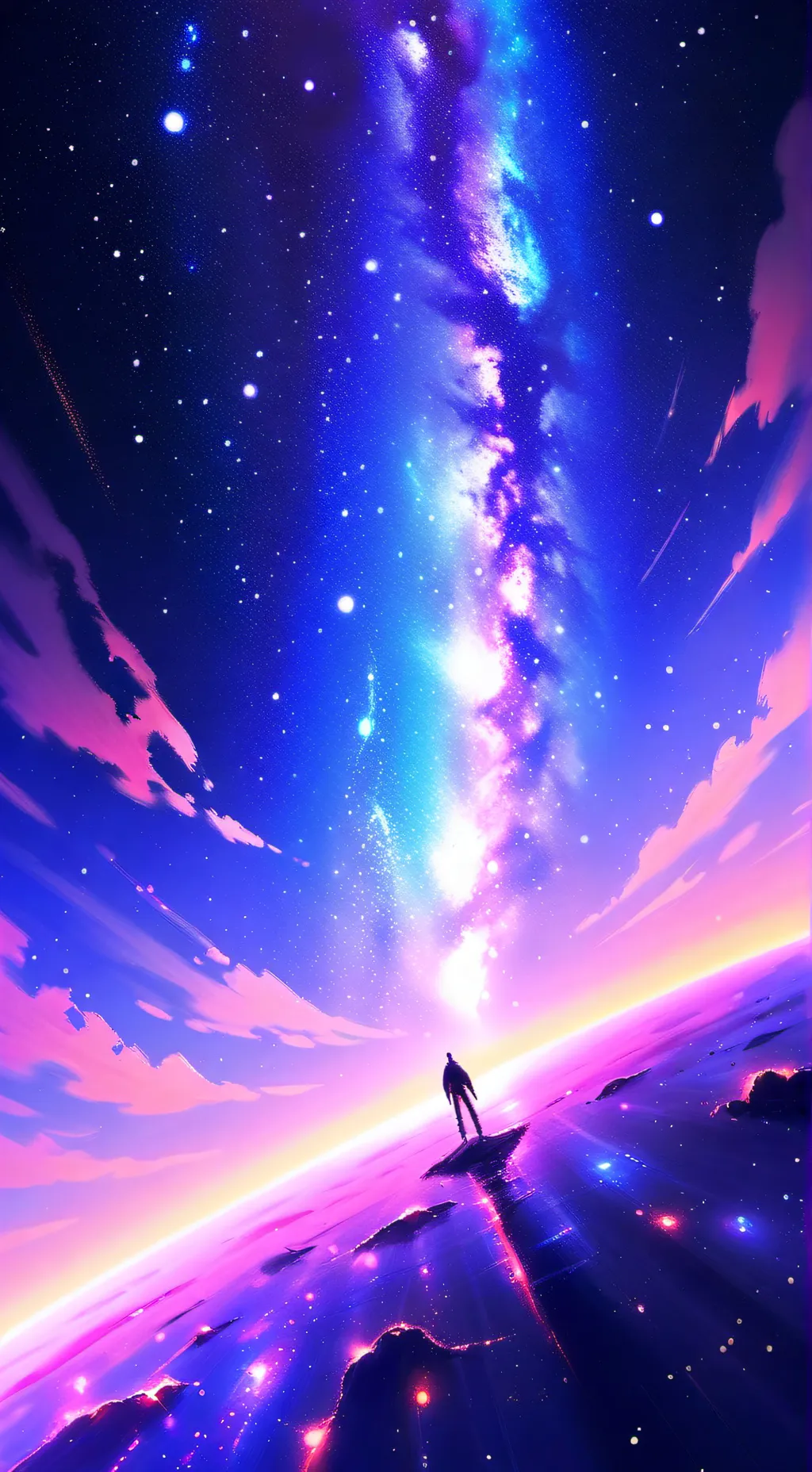 ai character: bando oscuro background