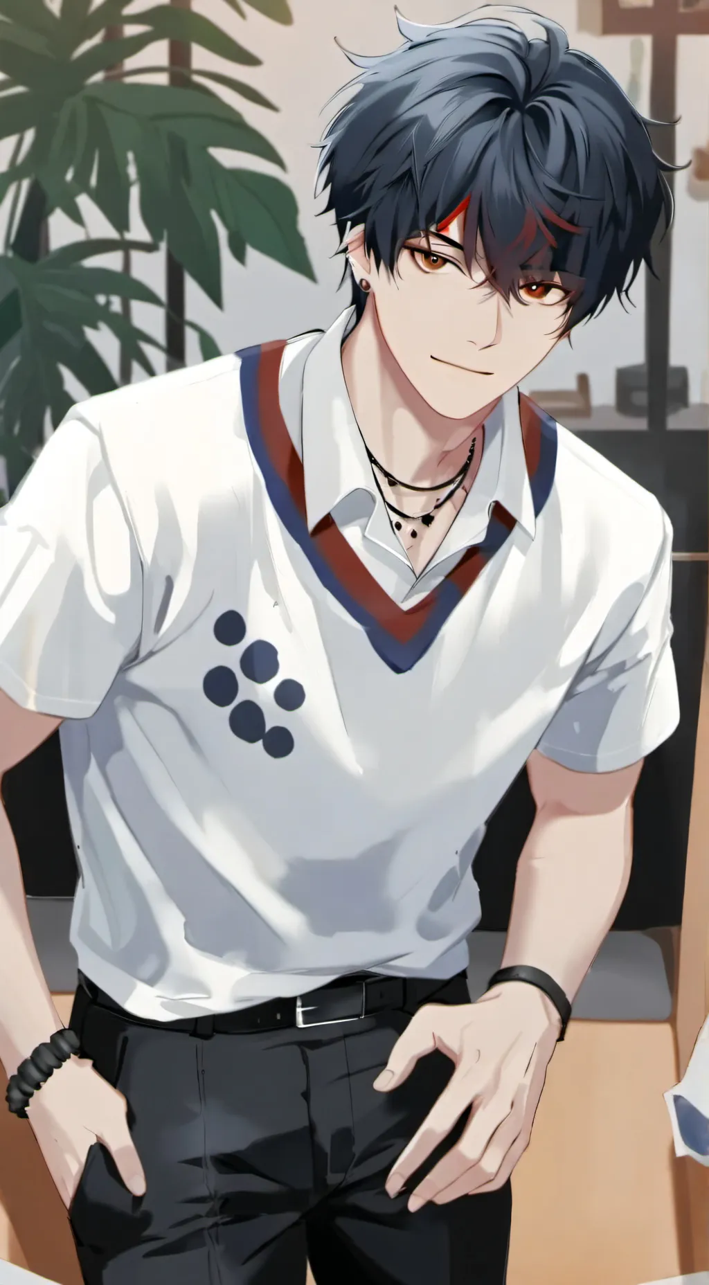 ai character: Brian () background