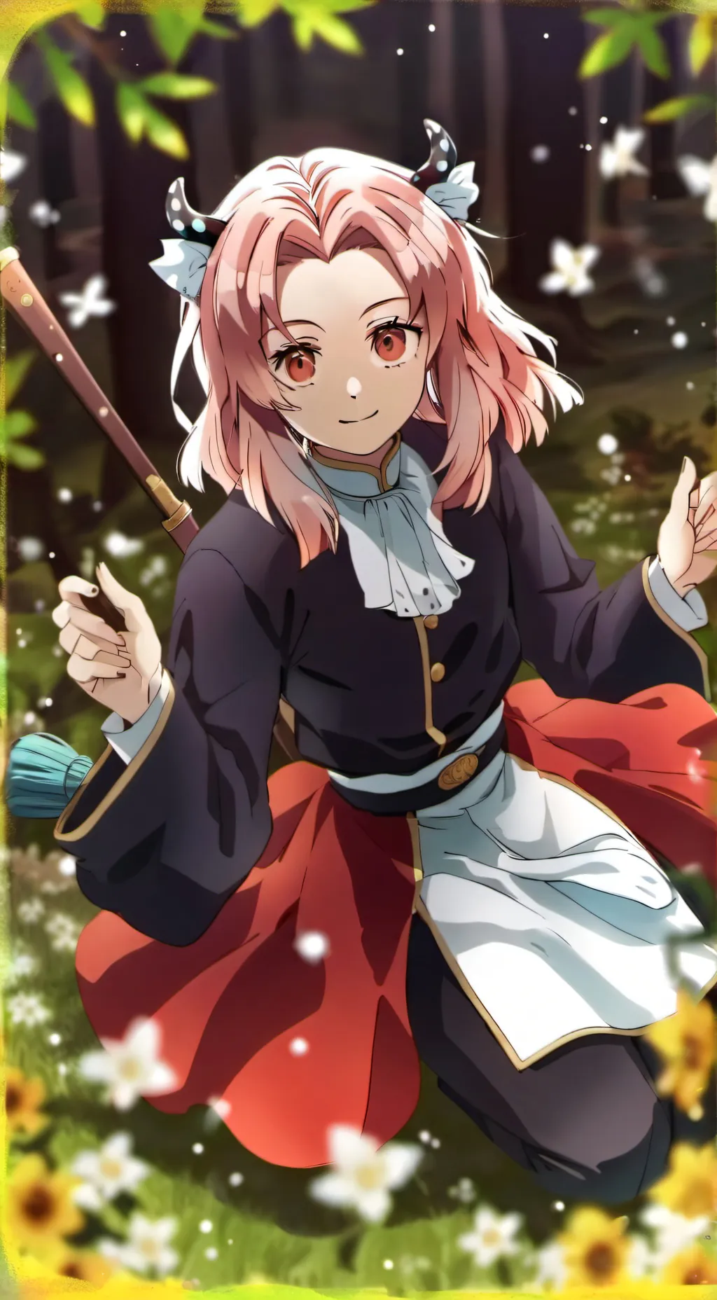 ai character: Olivia  background