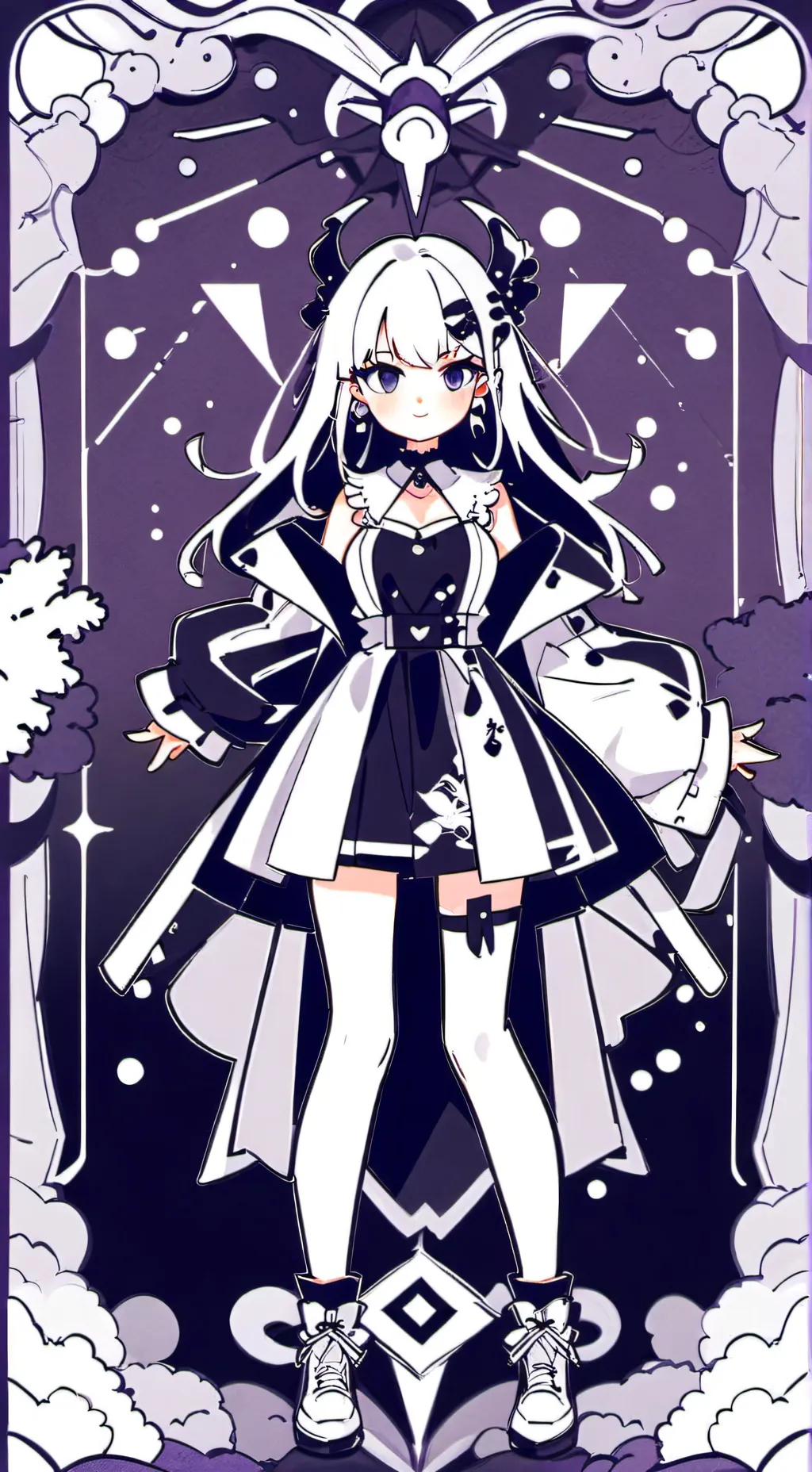 ai character: Horror wenda background