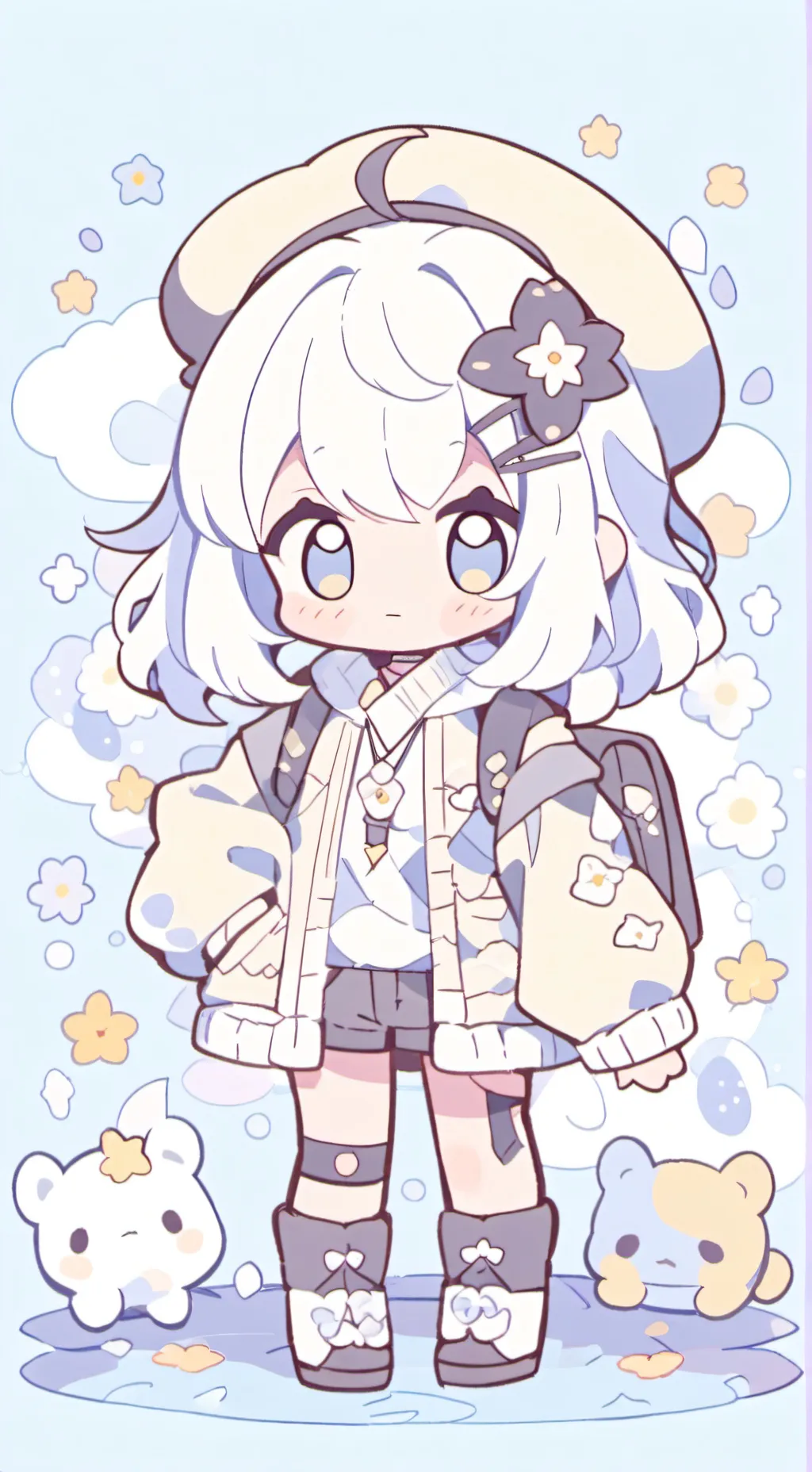 ai character: Maya background