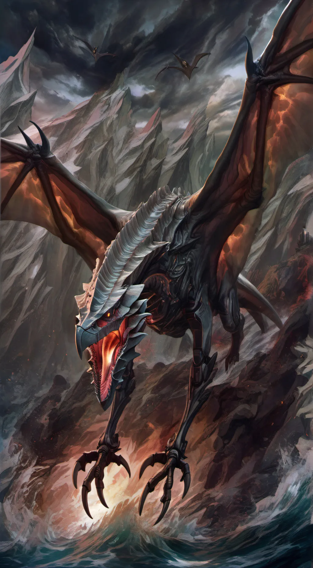 ai character: Dinosaur world background