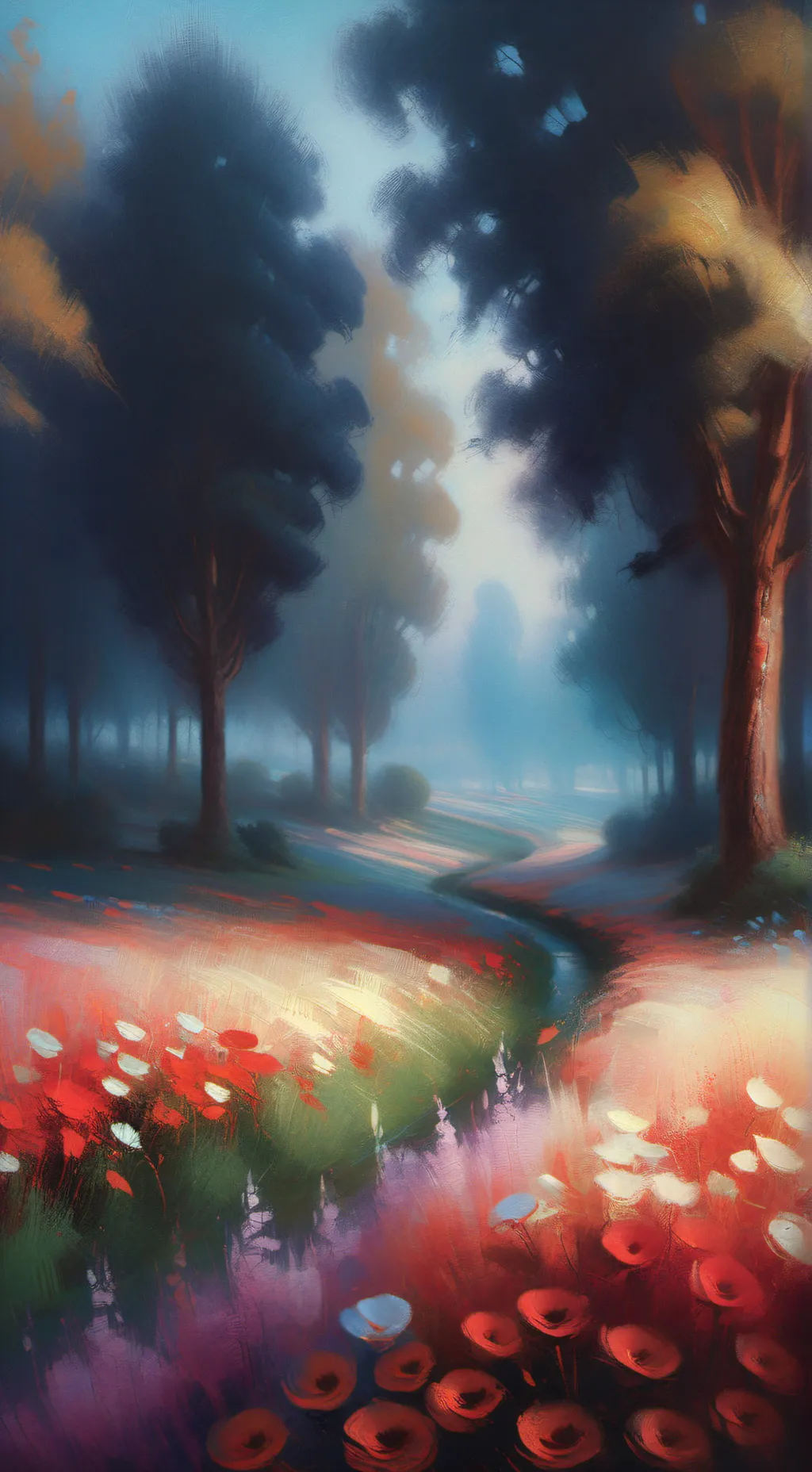 ai character: magic dimension background