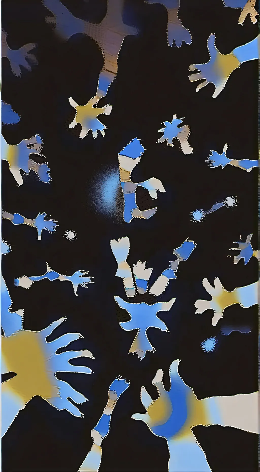 ai character: Shadow milk cookie background