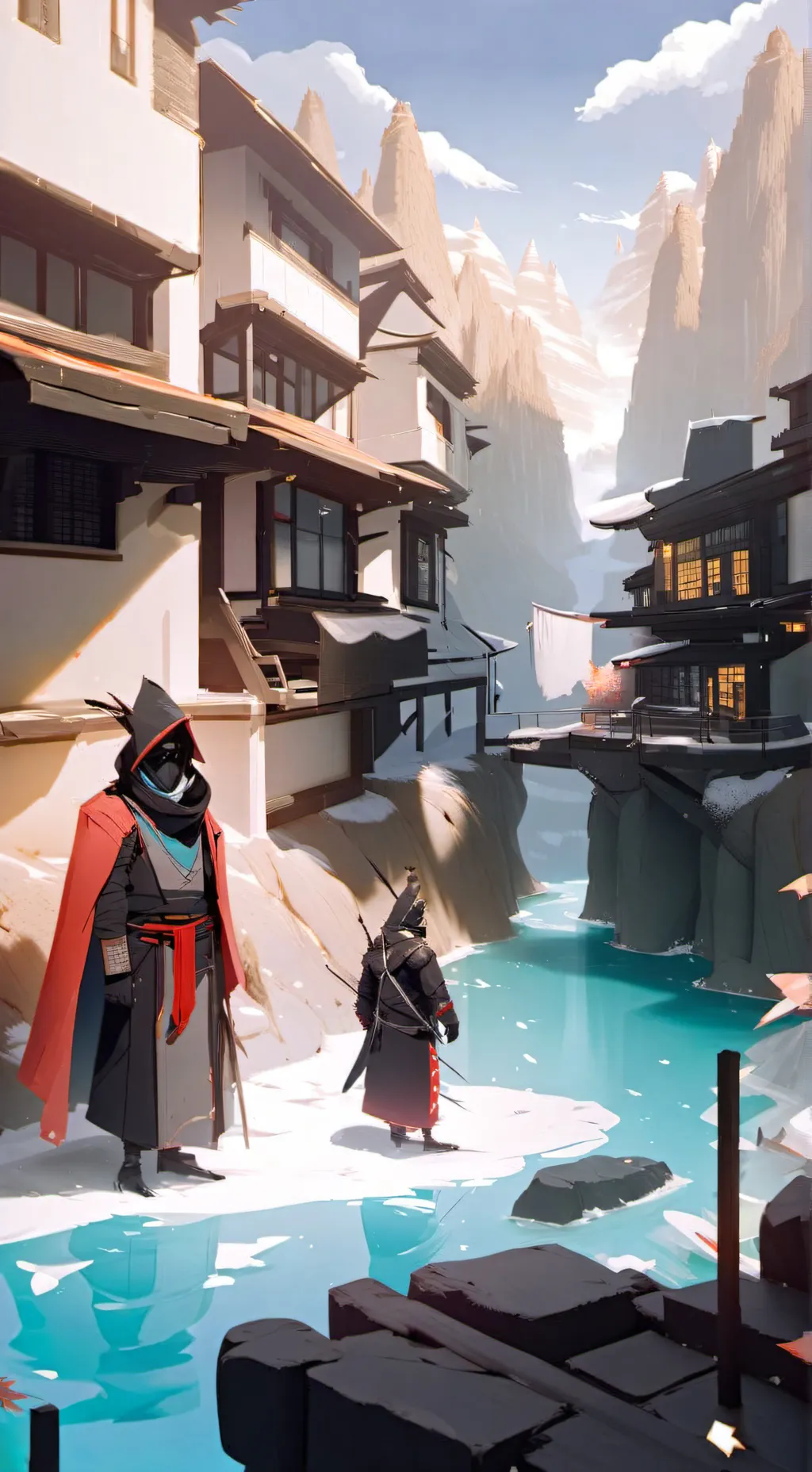 ai character: 2 Титана background