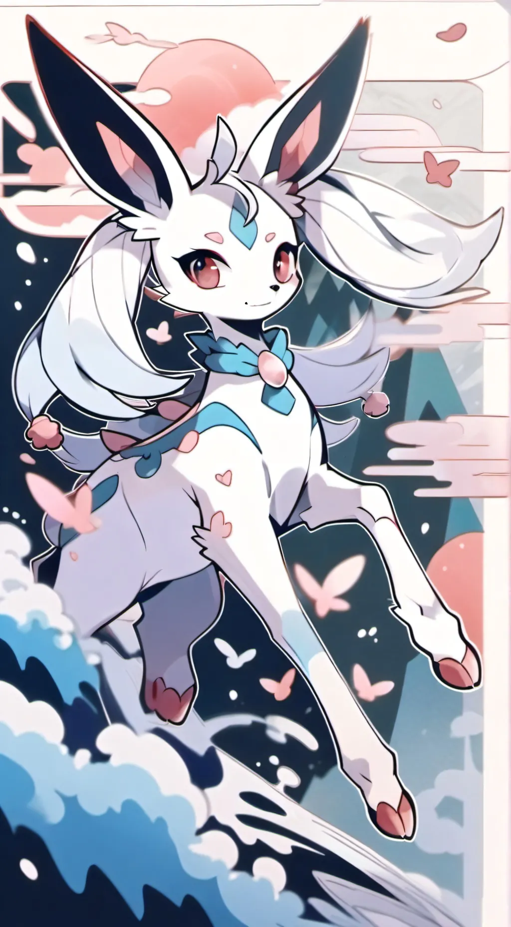 ai character: Luna background