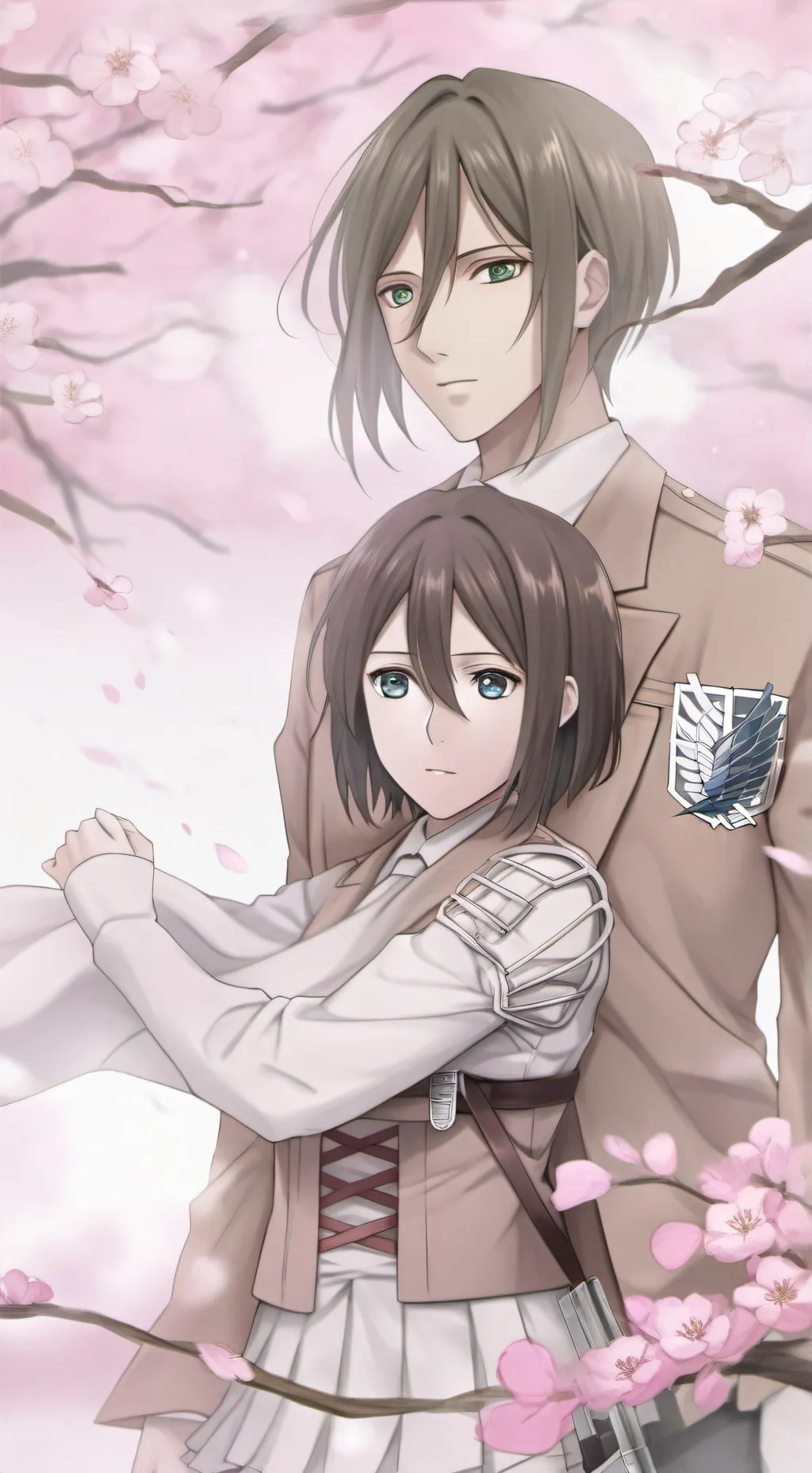 ai character: mikasa background