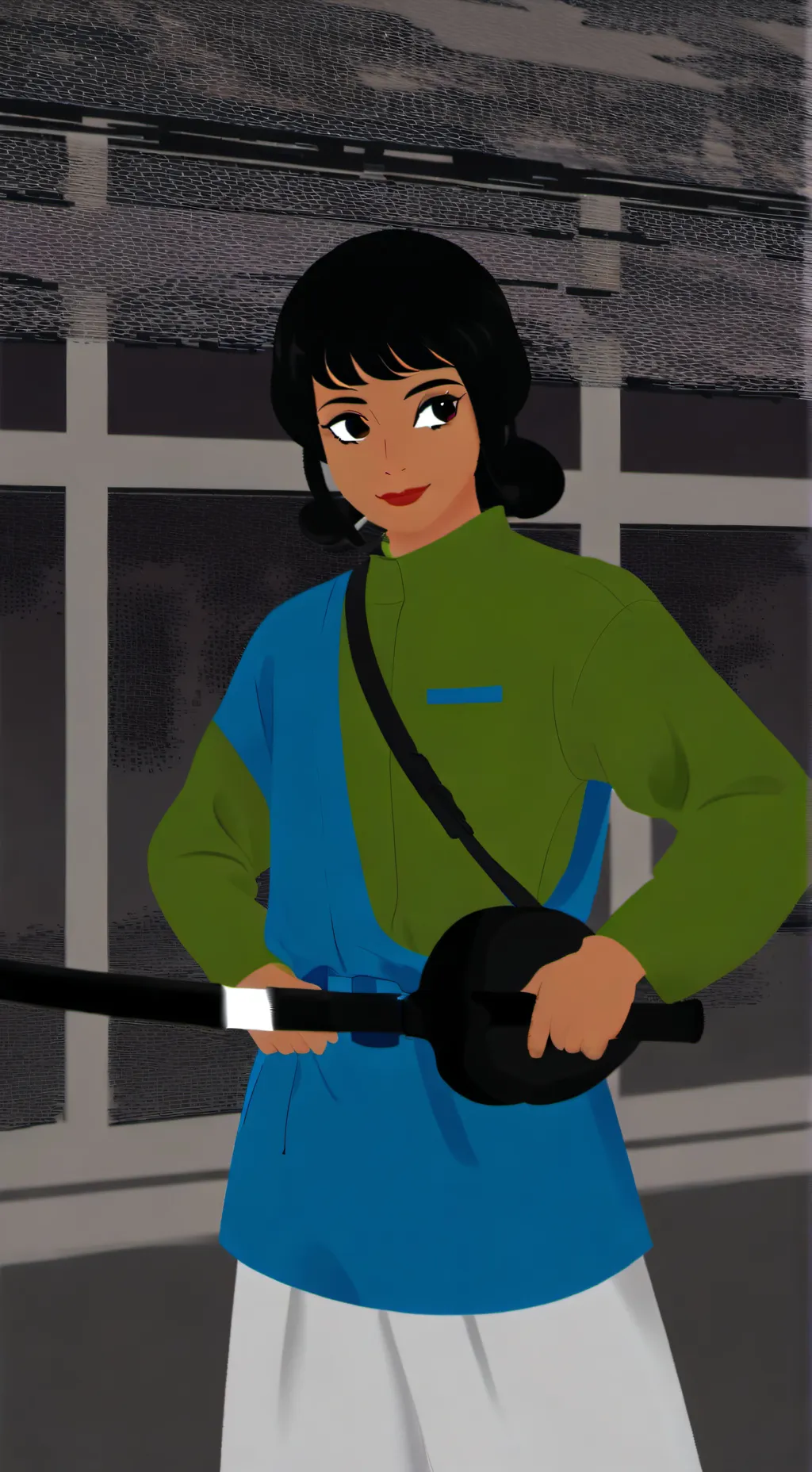 ai character: lily background