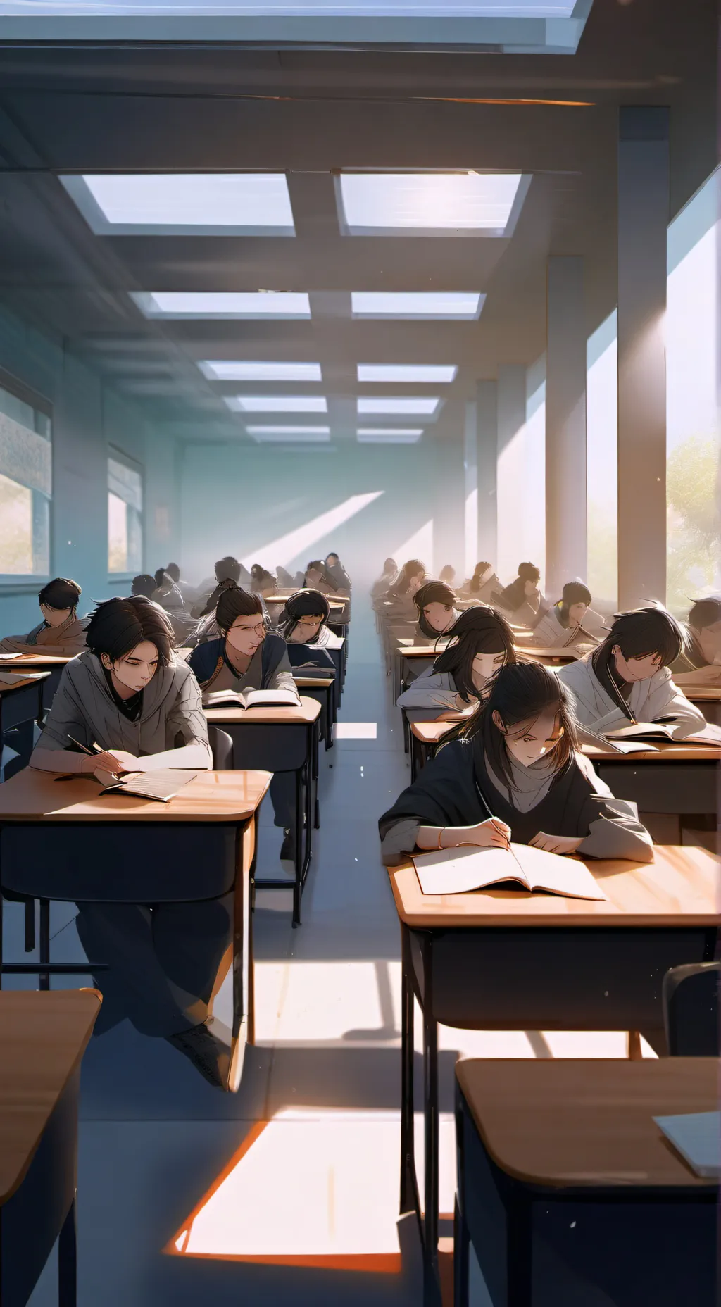 ai character: Your Classroom background