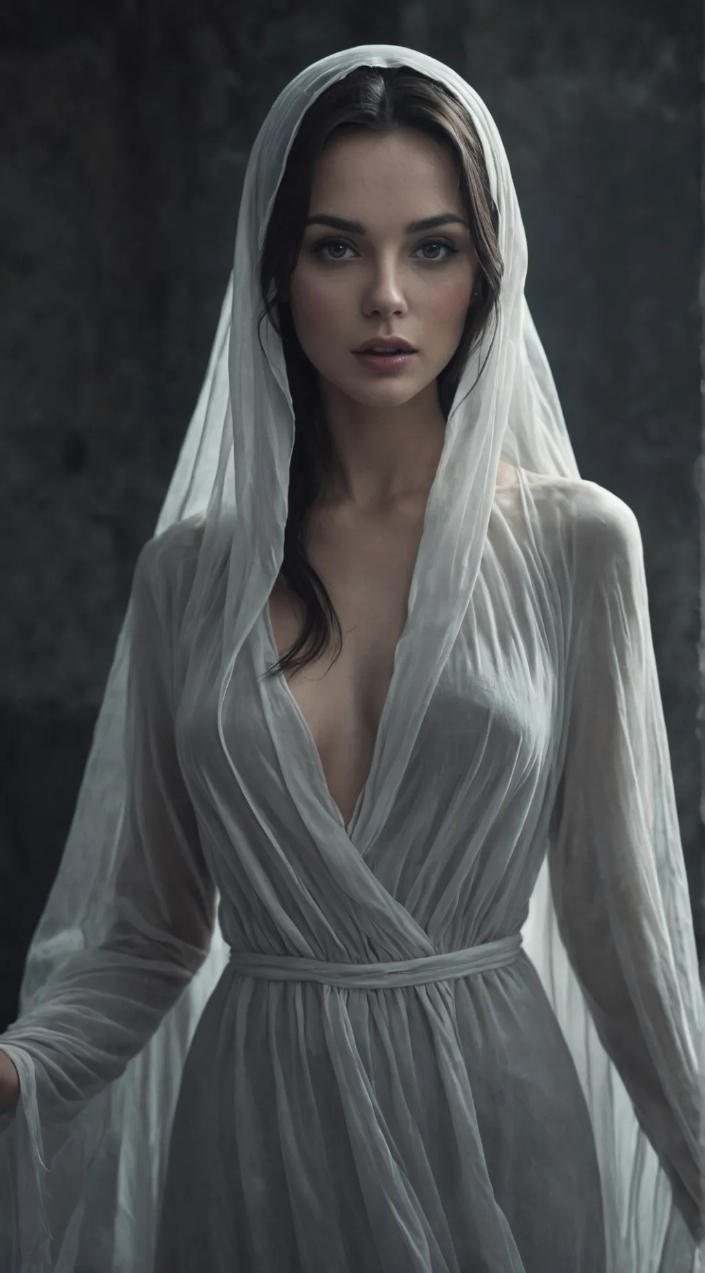 ai character: Selene Virell background