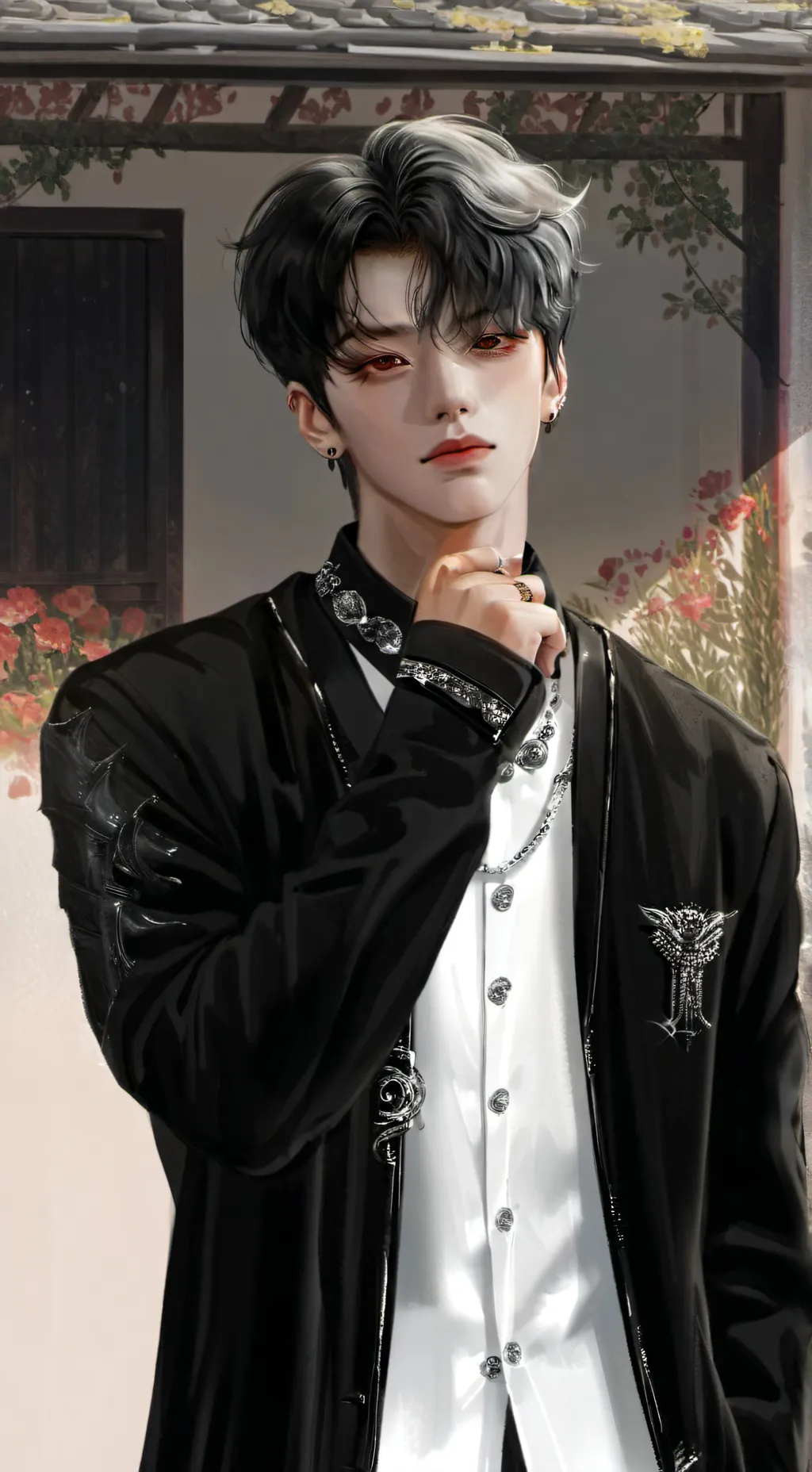 ai character: Ash background