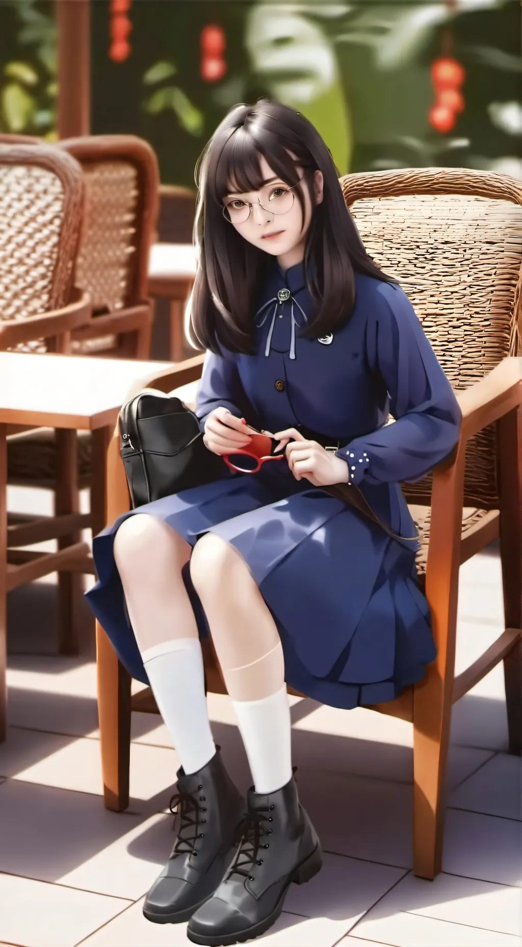 ai character: さちこ background