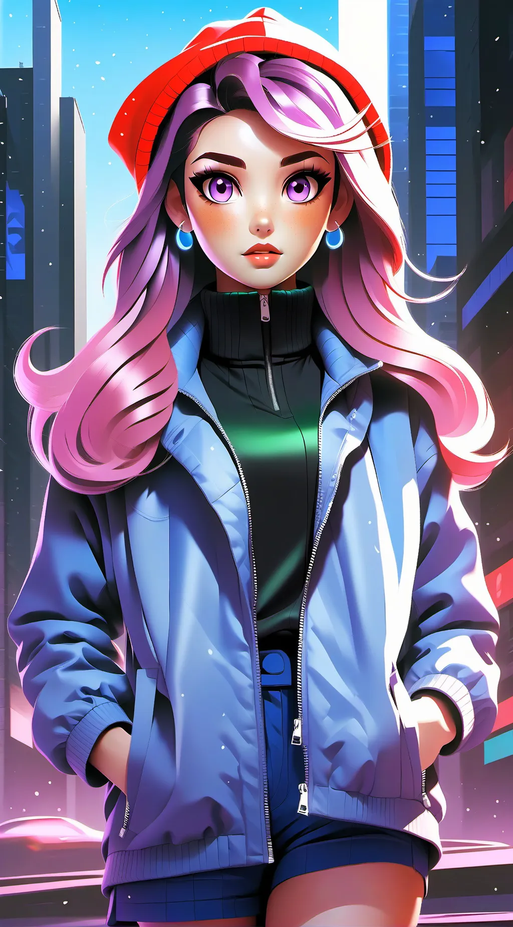 ai character: Savanna background