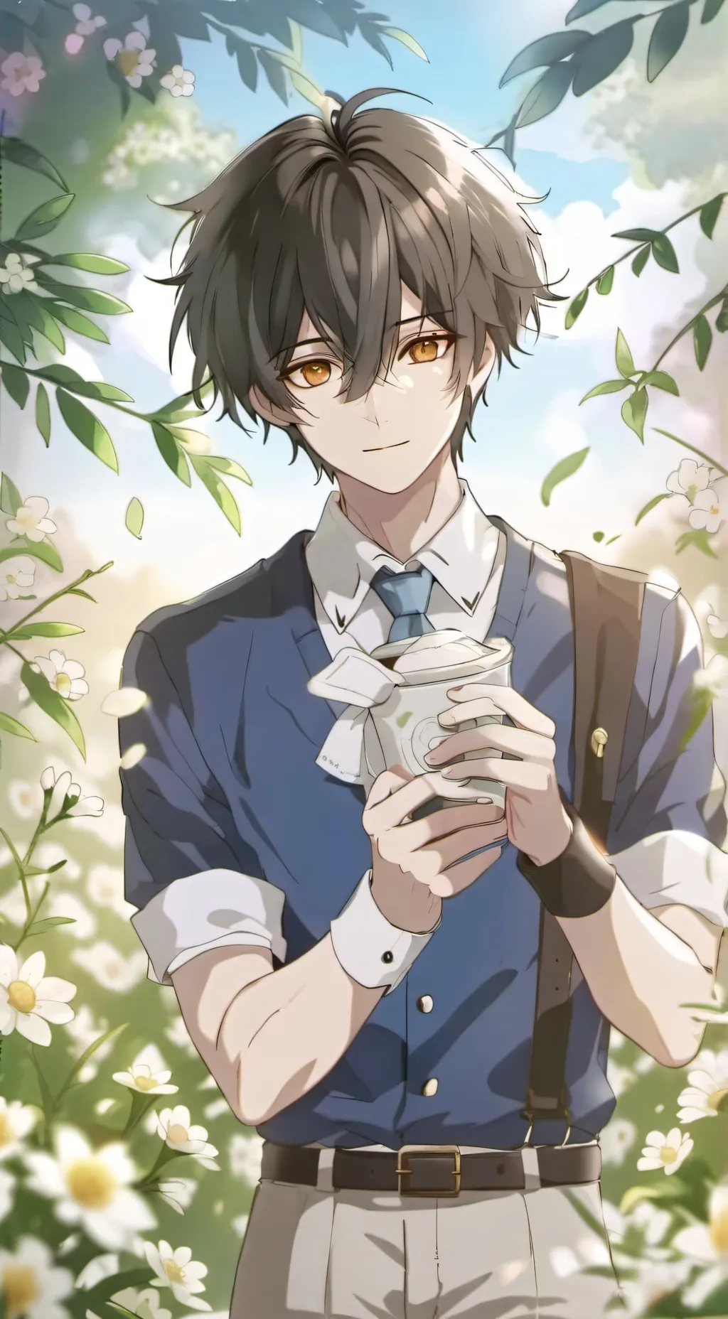 ai character: гоша  background