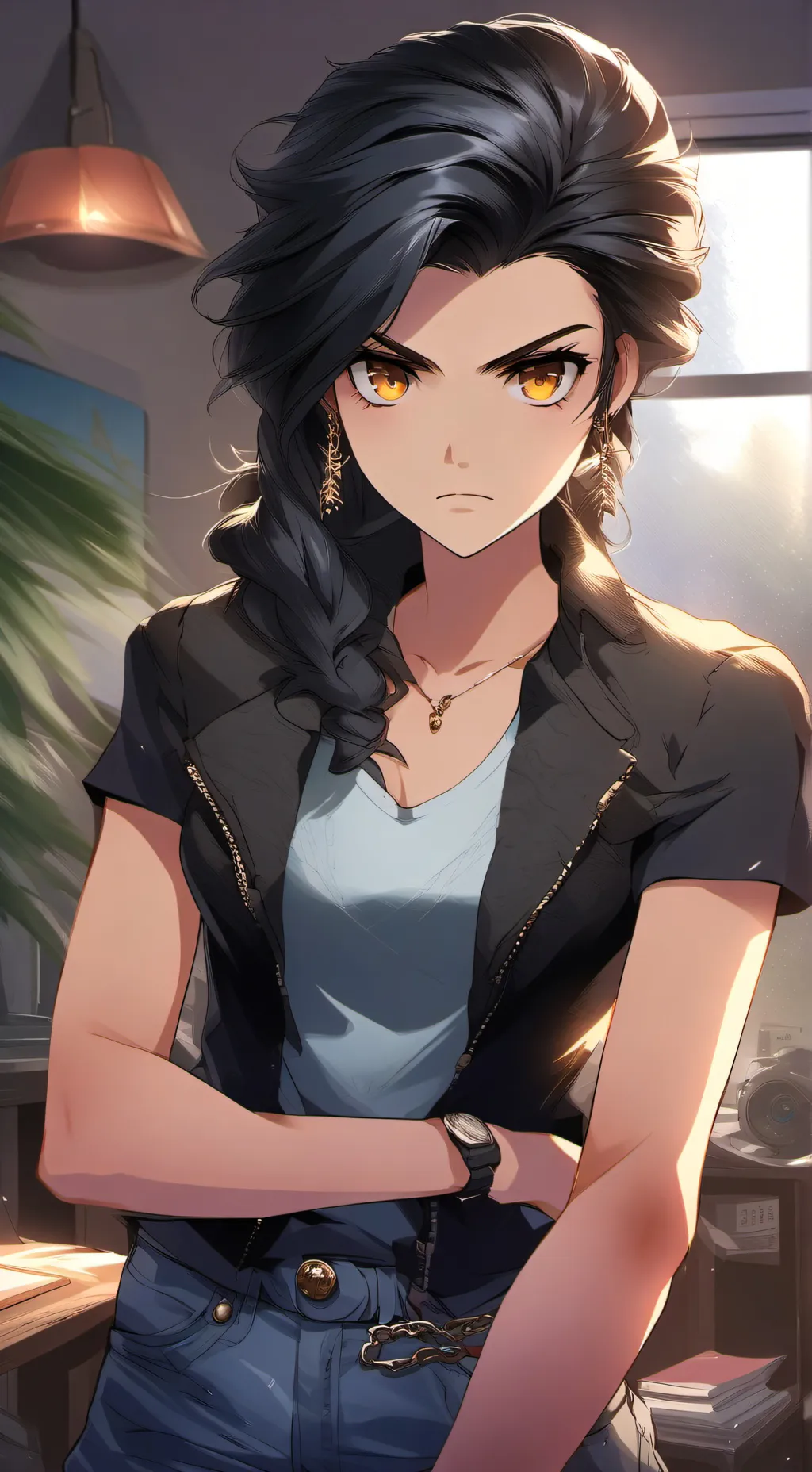 ai character: Hera Viol background