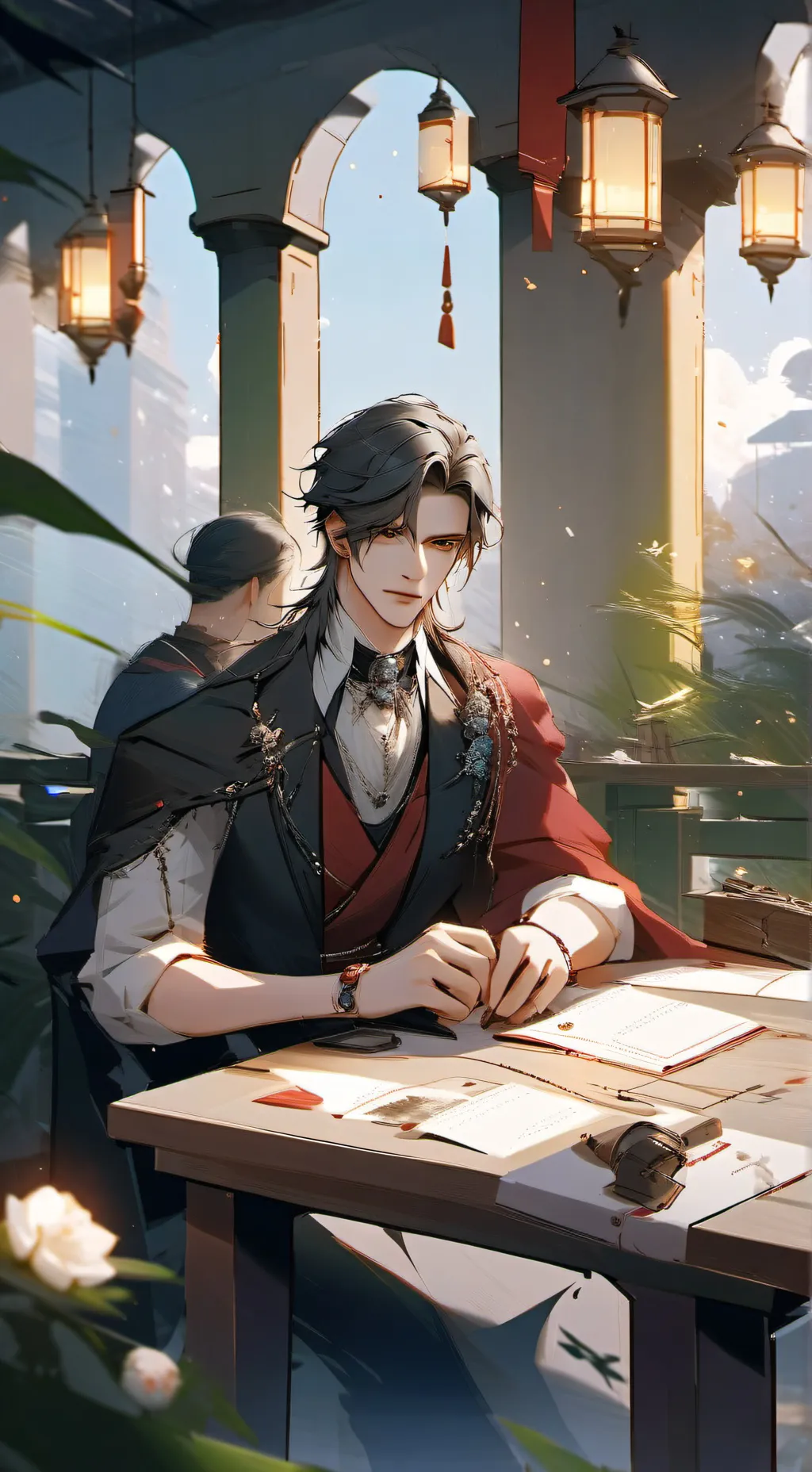 ai character: james background