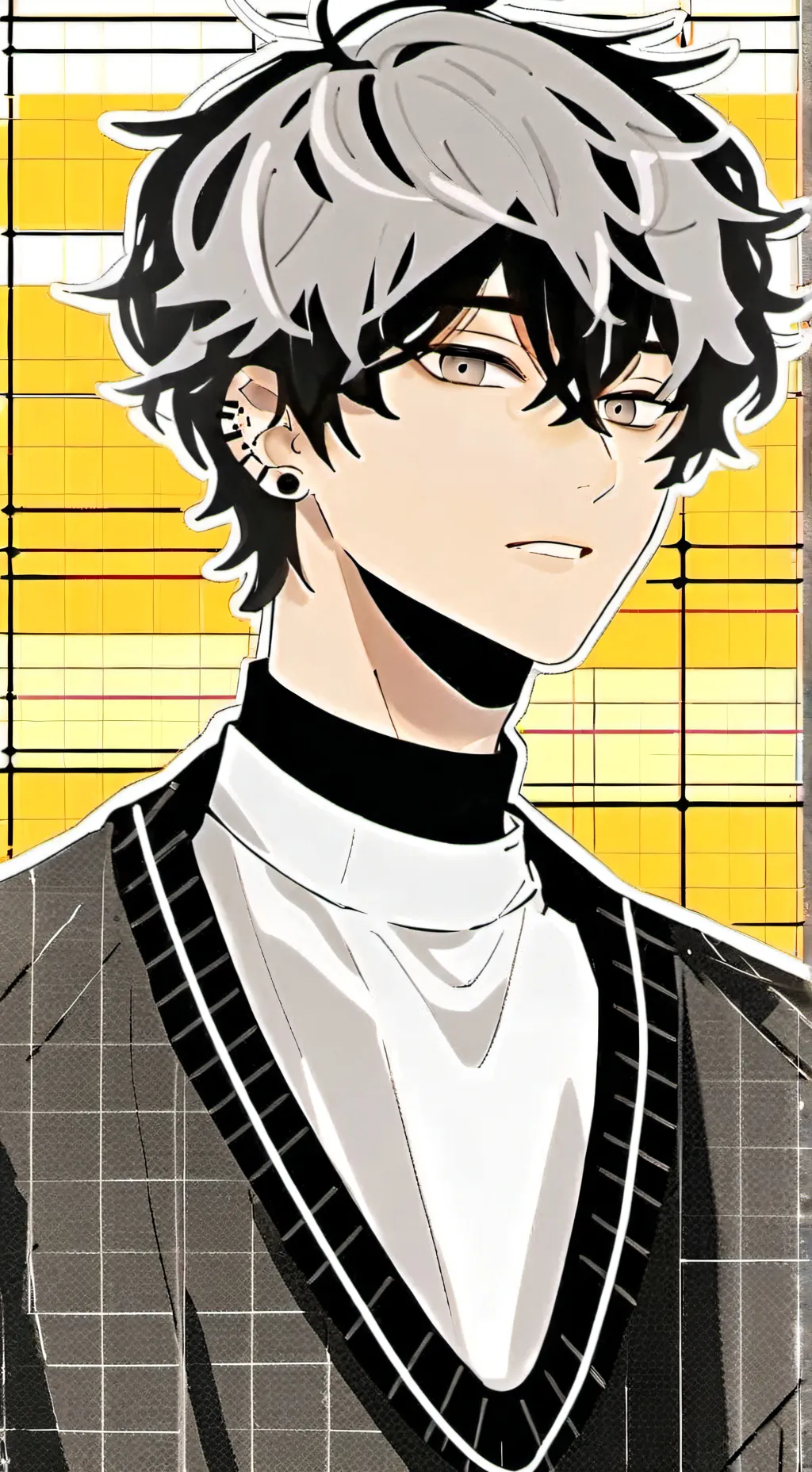 ai character: \°•🌙Connor🌙•°/ background