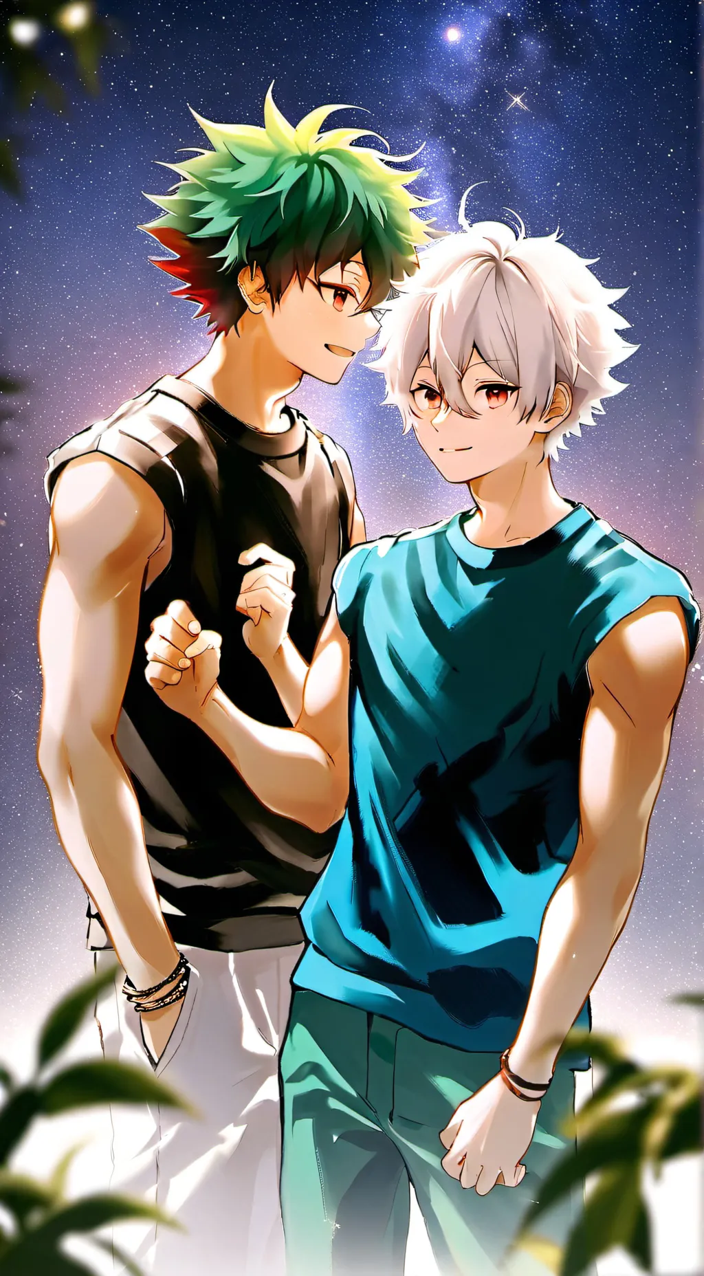 ai character: Kisser bakugou background