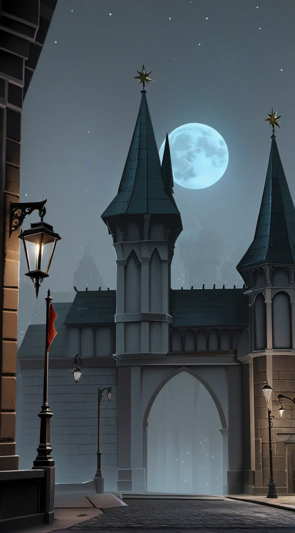 ai character: Hybrid High background