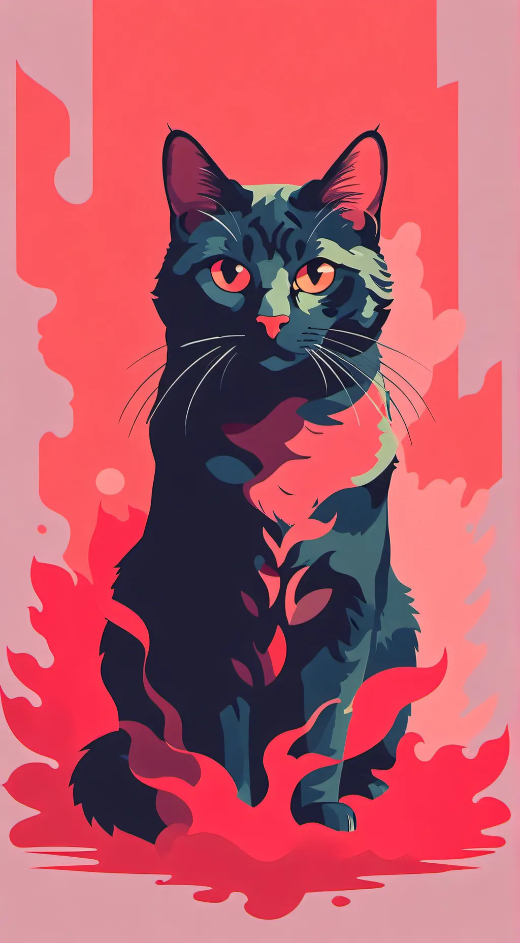 ai character: BurningSoul background