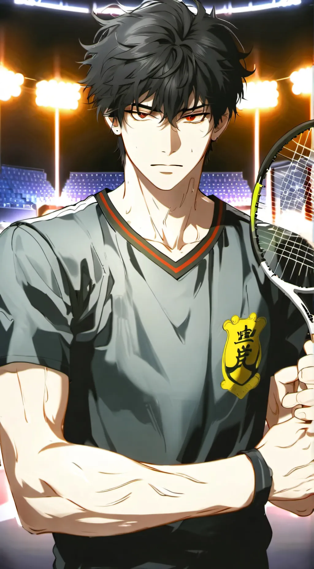 ai character: Fiery Rival background