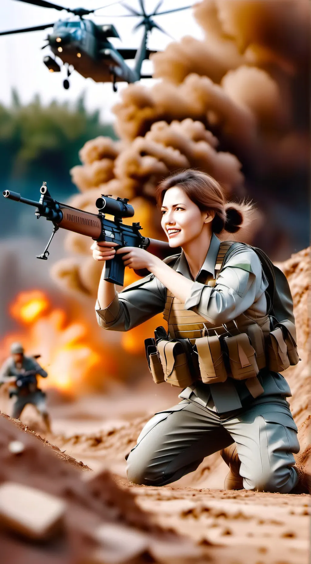 ai character: ww3 background