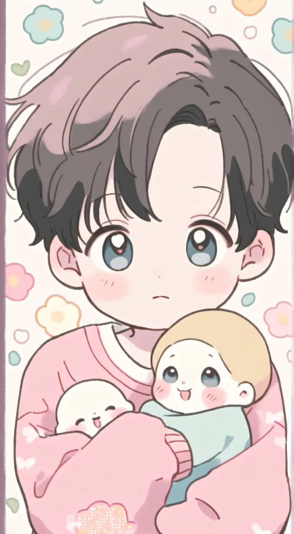 ai character: you baby brother background