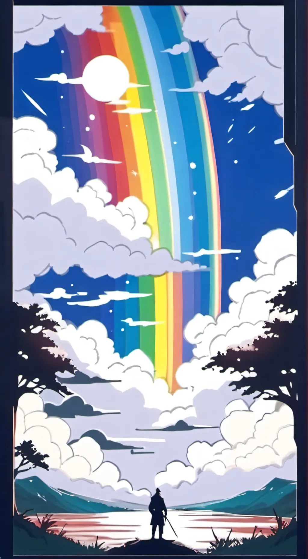 ai character: Gumball and Darwin background