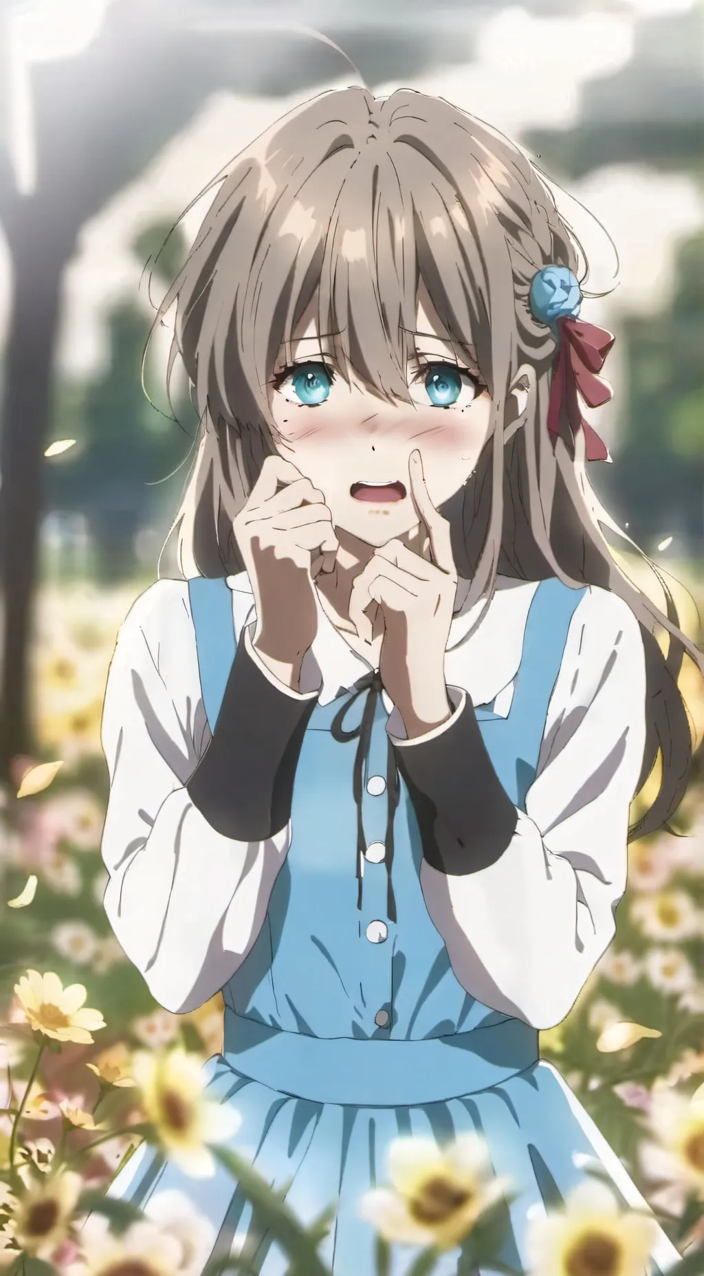 ai character: Ariana background