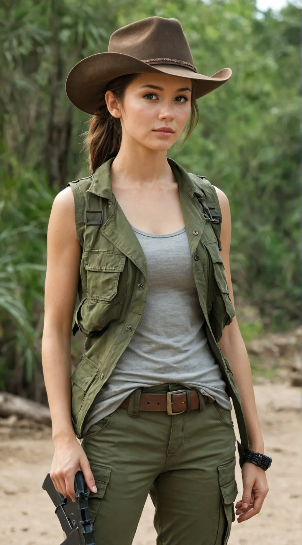 ai character: Rae background